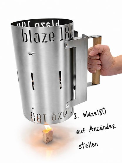 DER EINZIGE BEIDSEITIG ENTZÜNDBARE ANZÜNDKAMIN