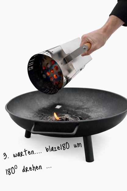 DER EINZIGE BEIDSEITIG ENTZÜNDBARE ANZÜNDKAMIN