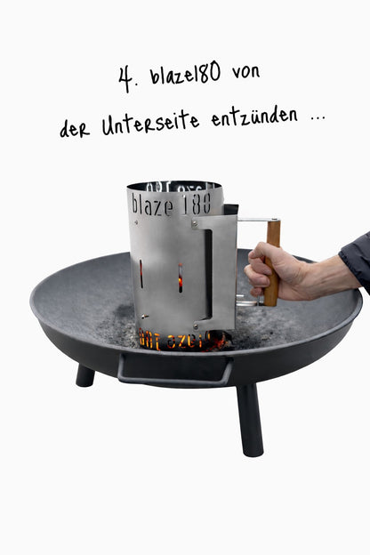 DER EINZIGE BEIDSEITIG ENTZÜNDBARE ANZÜNDKAMIN